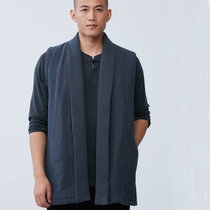 Ciyuan original Tang suit Chinese style Hanfu retro style residences meditation vest jacket 60087