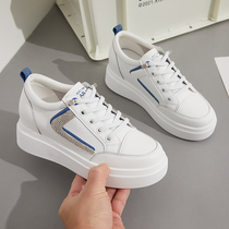 Inside Heightening Small White Shoes Woman 2022 New Burst Shoes Spring 100 Hitch Version Comfort Non-slip Casual Sneakers