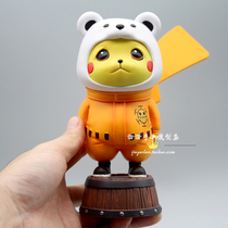 One piece of GK Chu poor Pikachu COS beibo bear Dress cute hand to do super large statue model ornaments