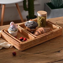 Vietnam Craft Aki Knitting Basket Fruit Snacking Pallet Basket Dining Desktop Drawer to Live Home Basket