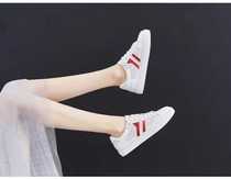 Special requirements for disabled people customized length and short feet high and low shoes single invisible height and size of leather breathable small white shoes