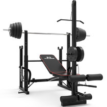 Gym multi-function weightlifting bed bench press rack Barbell bed squat rack Fitness equipment mens full set Home