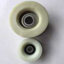 Haitian injection molding machine safety door wheel moving door pulley bearing roller injection molding machine safety door accessories wheel