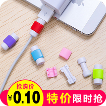  Apple data cable protective cover 6s mobile phone headphone cable Charger head winder protective cable Charging cable storage buckle