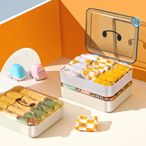 Children lingerie containing box Drawer Home Underpants Socks Finishing Box Wardrobe Divided plastic Covered Storage Box