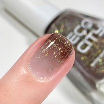 Nail Polish Woman Ripping Free Toasted Lasting Non-toxic Tasteless White Pregnant Woman Available 2021 New Color Sequin Series