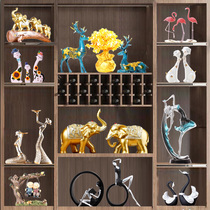 Simple modern living room Home TV Wine cabinet ornaments Bedroom lucky decoration crafts Entrance knickknack ideas