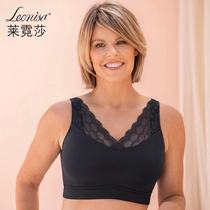 Ms. Leonisa bra without trace of steel ring underwear collected by milk and anti-drooping bra for chest underwear