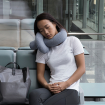 Kiwee Untraveled Original Stick Candy latex neck pillows travel leaning on pillows for men and women portable protective neck pillows