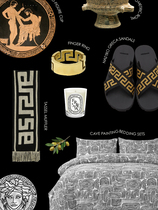 CASTLE GARDEN finely combed twill pure cotton retro bed linen four sets of bed kit frescoes