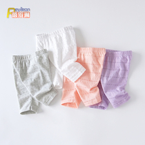 Baby little girl childrens clothing female baby summer dress 0-1-3 years old 4 Summer Hollow Capri pants leggings summer thin