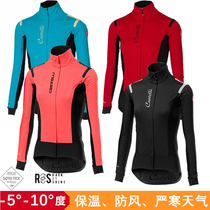 Scorpion 19 models Castelli Alpha ROS autumn and winter womens fleece riding suit windproof warm jacket