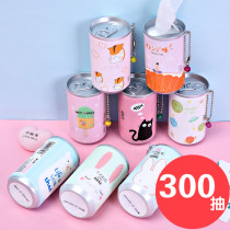 61 Childrens Festival Gift Idea Small Gift Portable Bucket Loaded Cartoon Canned wet towel Extraction style 30 slices * 10 barrels