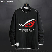 The players countrys losers eye logo round neck graphics bar leisure Tide mens and womens cotton sweater coat commemorative clothes