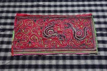 Home Sonic Penthouse Seeking to know the Miao ethnic embroidered appliers embroidered with a cloth hand embroidered with a whole sheet 44 44 * 22cm c-757