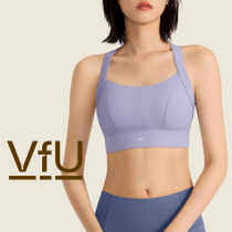 VfU Sport lingerie Collection Breast Female High Strength Integrated Shockproof Running Bra Yoga Fitness Bra Autumn Set