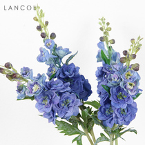 Lancol new European-style emulated flower blue purple moisturizing hand flying oatmeal parlor putting flowers restaurant fake flowers