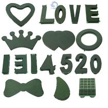 Net Red main wedding car flower mud with suction cup heart-shaped flower plate suction cup flower arrangement heart block peach heart decorative car floral headdress flower