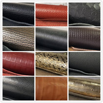 New leather first layer cowhide handmade DIY leather bag pattern vegetable tanned stiff soft leather fabric scrap 3