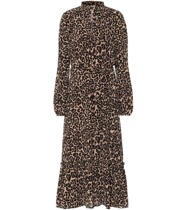 2021 BAUM UND PFERDGARTEN with belt BAO WEN print dress