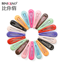Candy color children BBL clip broken hairclip Korean bangs clip headwear hair jewelry headgear girl headgear small size