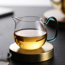 Heware Xuanran Glass Road cup thickened heat-resistant tea divider large capacity Tea Sea Japanese high-grade kung fu tea set