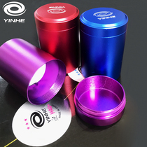 Beijing space galaxy YINHE40 table tennis tank ball case containing box titanium aluminum alloy a ball box