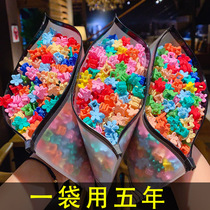 South Korea Net red hairclip grab clip female baby color hair girl small clip children cute clip ins headdress