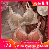 Small chest recommended 2021 new underwear women gathered not empty cup flat chest special thick bra sexy anti-sagging