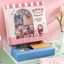 t classmates record elementary school childrens sixth-grade cartoon male and female cute girls loose-leaf this early primary and middle school graduation