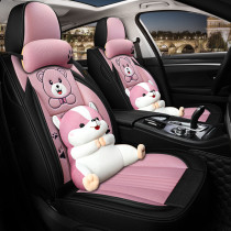 Skoda Octavia Speedpai Kodiak Xinrui car cushion four seasons universal linen special fully enclosed seat cover