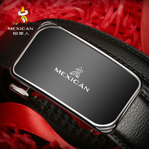 Scarecrow Mens Belt Automatic False Belt Current Young Young Young Knife Pants with Tide Business Suite