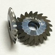 Angle saw blade knife milling V type groove hard alloy material φ 2 0 high hardness saw blade