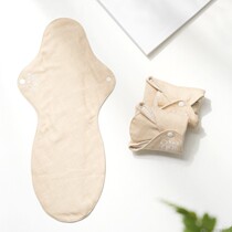 Super long night with 380mm1 piece cloth know washable gauze sanitary aunt towel GOTS non-fluorescent cotton