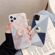 Art graphics gold leaf 12 11Pro Max mini Apple X XS XR mobile phone case iPhone7 SE female 8plus set personality creative all-inclusive anti-drop