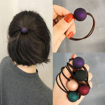 Frosted ball Hair Hair Hair Rope Rope Korea Xiaqing new hair decoration of simple Maxyussen