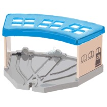 IKEA IKEA Lebao garage roof can be matched with wooden toys childrens car garage