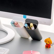 Korean creative desktop mini pen holder sticky storage box simple hipster display storage Pen Holder