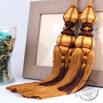 New European-style double-Ball Curtain Tie Rope strap Bedroom Living room Curtain Hanging Ears Streaming Sume Accessories Buckle Accessories to hang up the ball