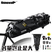 Rhinowalk Rhino Bicycle Tail Bag Increased Capacity Saddle Bag Full Waterproof Mountain Bike Riding Bag 10L