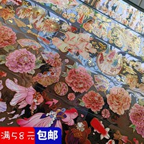 Prolific corpora Youyou Youyou Laser Bronzed Silver Crystal Pet Peet Collection of Cherry Blossom Hand Ledger Collage