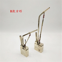 Old-fashioned manual copper nickel alloy hookah water pipe hookah hookah water tobacco with the bowl thickened smoking