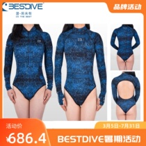 Dive BestDive Stars Series 2mm Ultra-Play Bikini Free Diving Wetsuit Womens Diving Suit