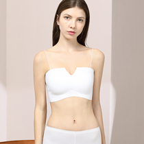 Harness Smear Chest Woman No Steel Ring Bra Beauty Back Underwear Ultrathin anti-walking light No-scratched vest to bottom up to wrap breast