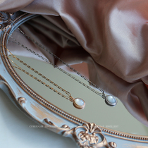 925 sterling silver natural white butterfly clavicle necklace retro Net Red fashion ins tide light luxury niche senior sense