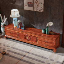 Redwood TV cabinet Chinese Rosewood video cabinet hedgehog red sandalwood floor Cabinet full solid wood living room reunion simple furniture