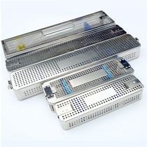Endoscope Disinfection Box Laparoscopy Otorhinolaryngoscopy Joint Lens Instrument Box 304 Stainless Steel Endoscope Basket Basket