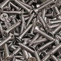 M3M4M5M6 304 stainless steel flat head self-tapping screw cross sunk head lengthened wood screw self-power screw