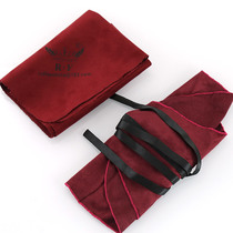  Bassoon big tube inner cleaning cloth Wiping cloth double-sided velvet fabric through strip cloth