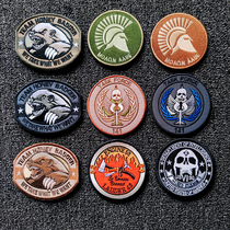 Call of Duty TactK141 Morale Badge Military Fans Embroidery Magic Sticker Honey Badger Team Schoolbag Sticker Armband